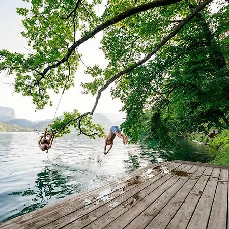 Private Beach House On Lake Bled Exterior photo