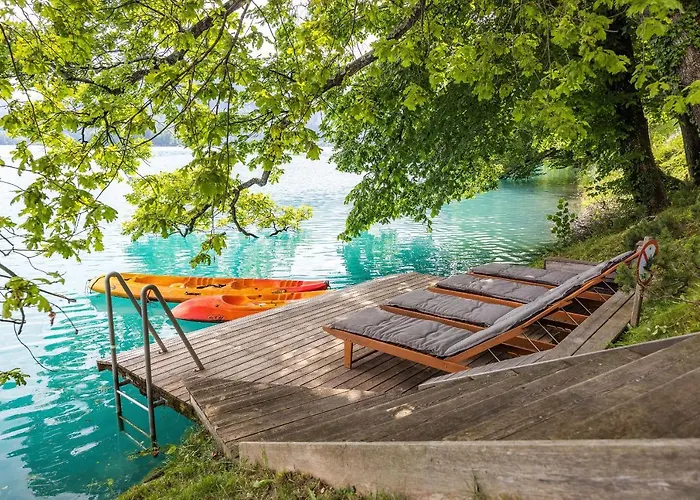 Private Beach House On Lake Bled